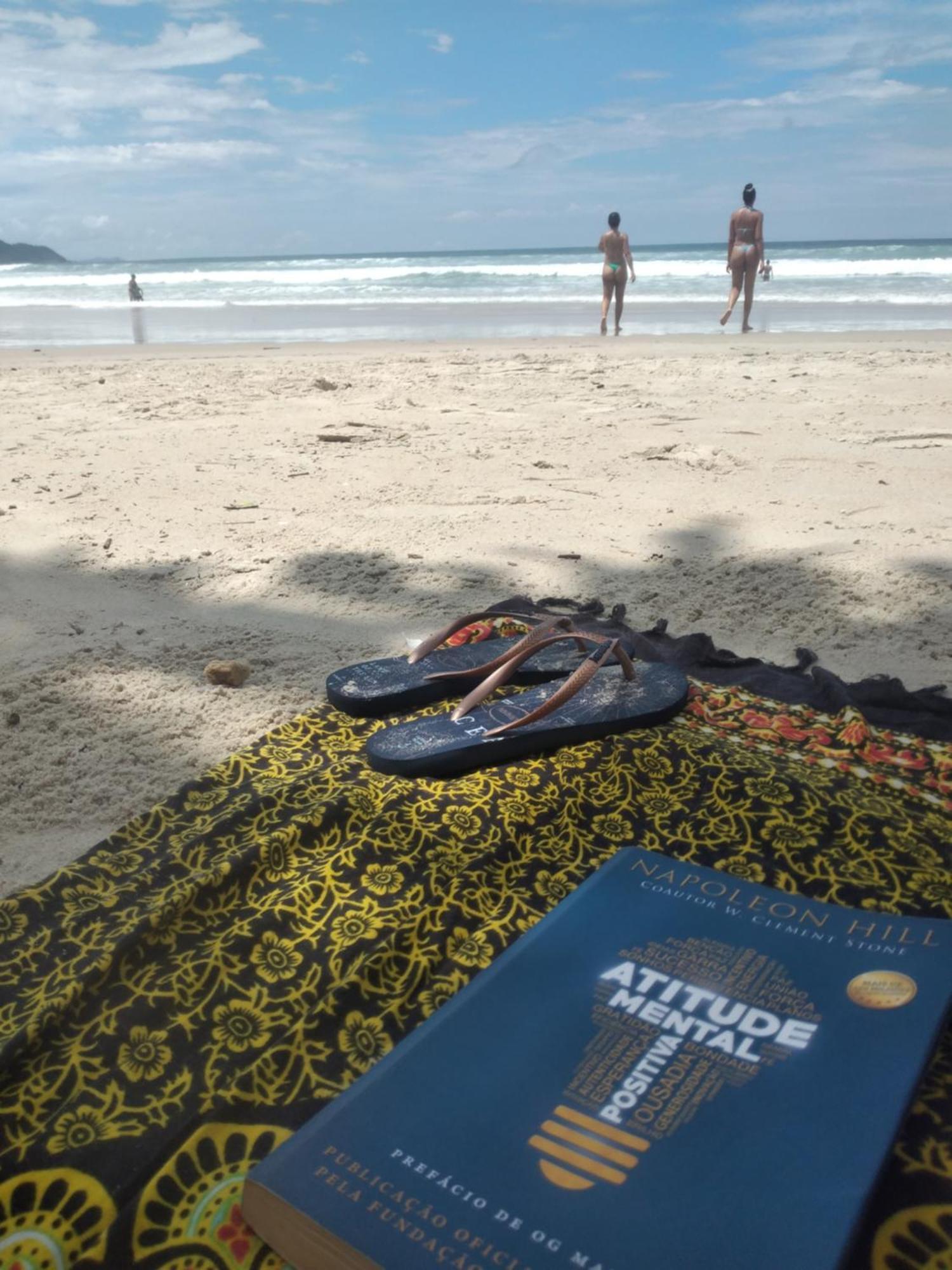 Appartamento Pe Na Areia 350 Metros Da Pg Ubatuba Esterno foto